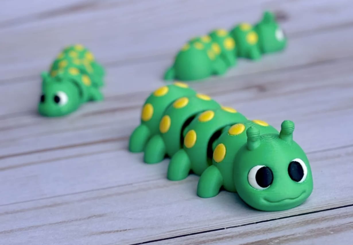 3d printed flexi animal